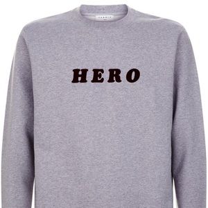 Sandro Hero Crewneck Sweatshirt - Grey